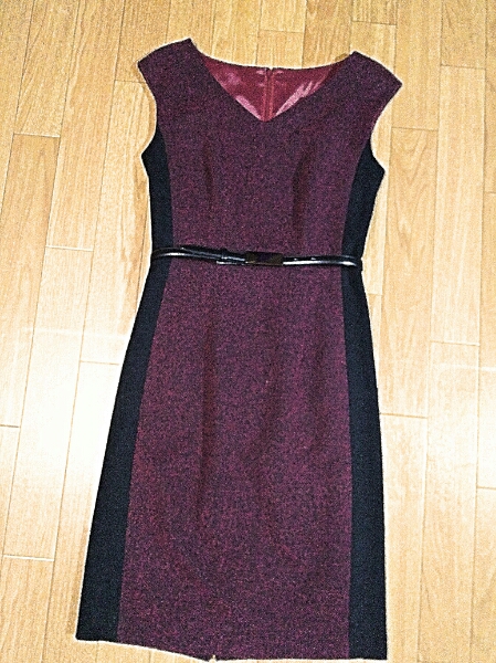 大人気PINKY&DIANNE☆ベルト付エレガントワンピース