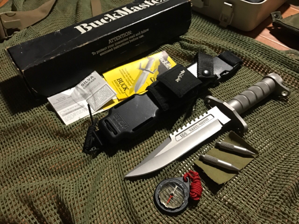 BUCK 0 バックマスター MASTER サバイバルナイフ 最初期タイプ 稀少 