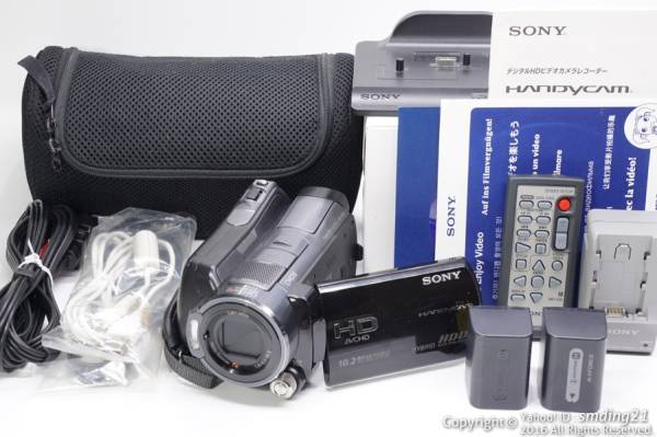 SONY HDD ハンディカム HDR-SR12☆予備バッテリー付き☆ 美品SONY
