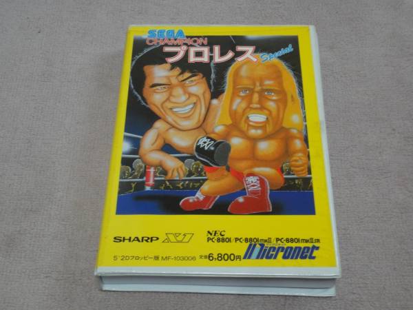PC-8801/X1 チャピオンプロレス 