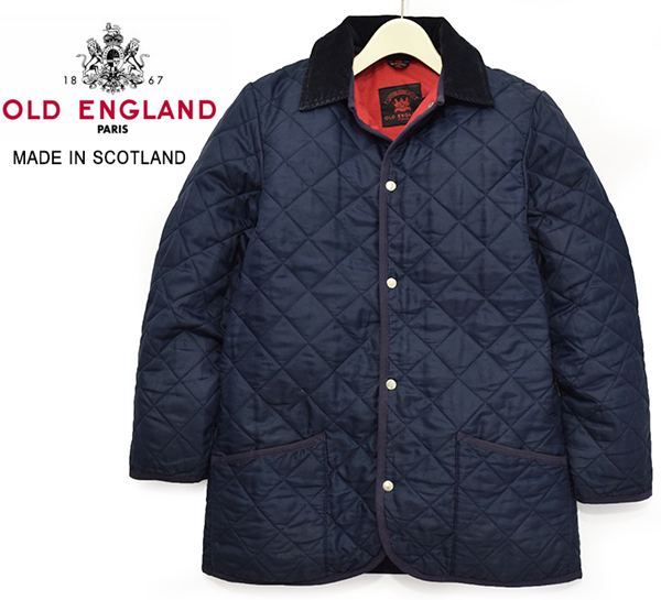 英国製 オールドイングランド OLD ENGLAND 本格キルティングJKT