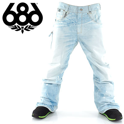 新品686 ロクハチ Parklan Destructed Denim Pant 正規品