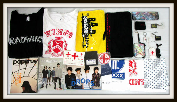 RADWIMPS グッズセット/Tシャツ/タオル/ストラップ/10
