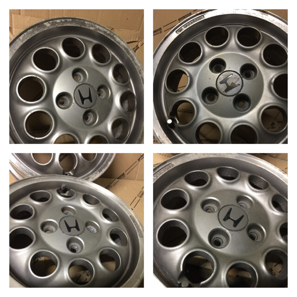 中古】ホンダ ビート 純正 アルミホイール 13/14インチ 4穴 中古】ホンダ ビート 純正 アルミホイール 13/14インチ 4穴