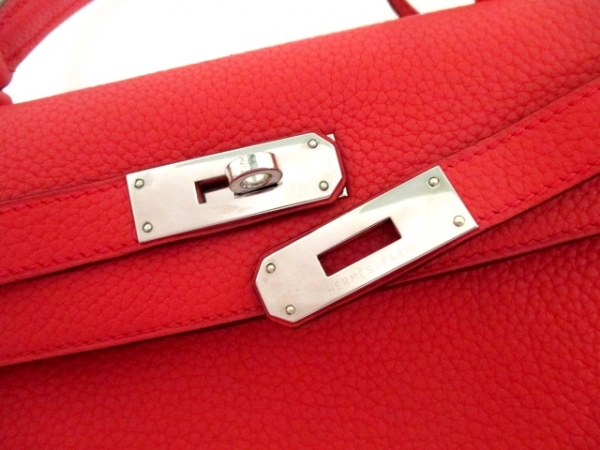 エルメス ハンドバッグ 美品 ケリー28 ブーゲンビリア HERMES