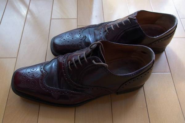 HERMES エルメス レザー ビジネスシューズ メンズ