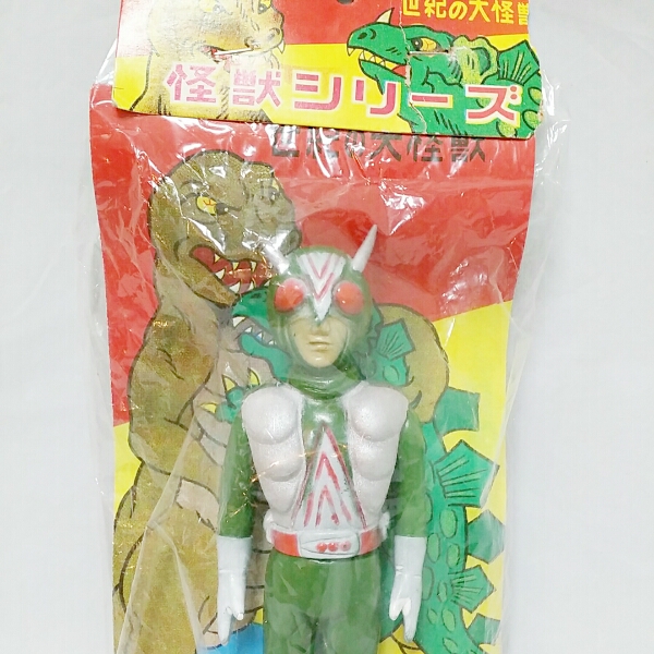 ライダーマン ソフビ パチ