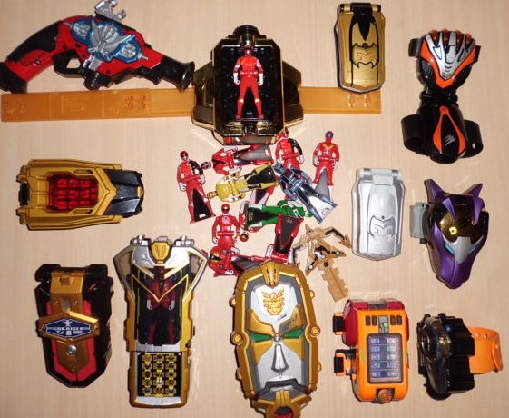 ゴーカイジャー モバイレーツ・ゴーカイセルラー他・戦隊セット