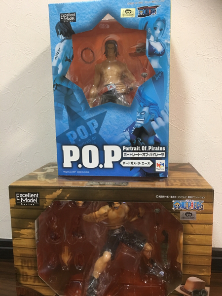 新品未開封ワンピースpopルフィとエース2体 3種セット 新 デザイン