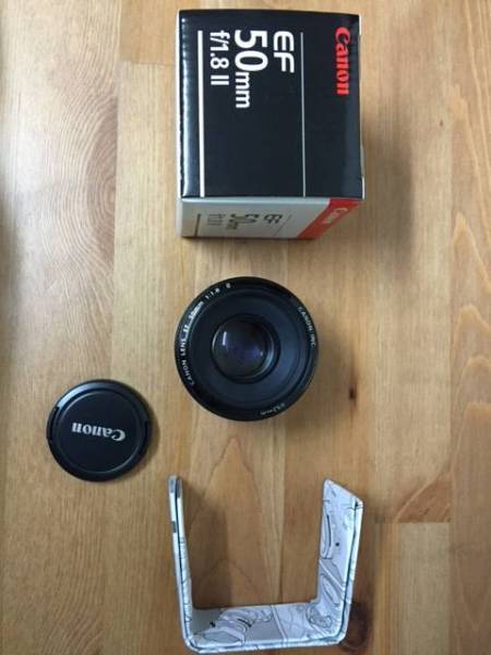 デジタル一眼レフカメラ用レンズ CANON EF50mm F1.8 II