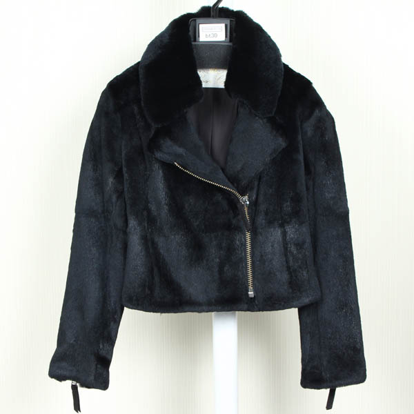◇美品◇GraceClass◇ラビットファーライダースジャケット・bt30 GRACE 