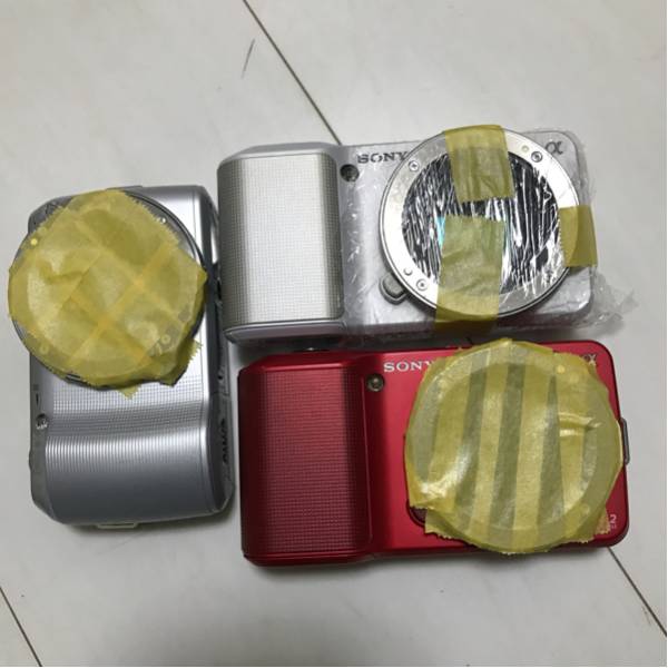 SONY ミラーレスカメラ NEX-3、NEX-C3 3台セット B