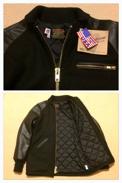 SamKat様専用 未使用 スクーカム ファラオコート スタジャン USA製 38