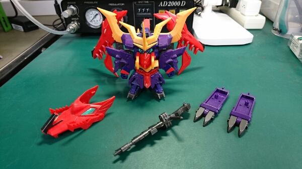 元祖SDガンダム フューラーコマンダー 未組立未開封 SDガンダム6体