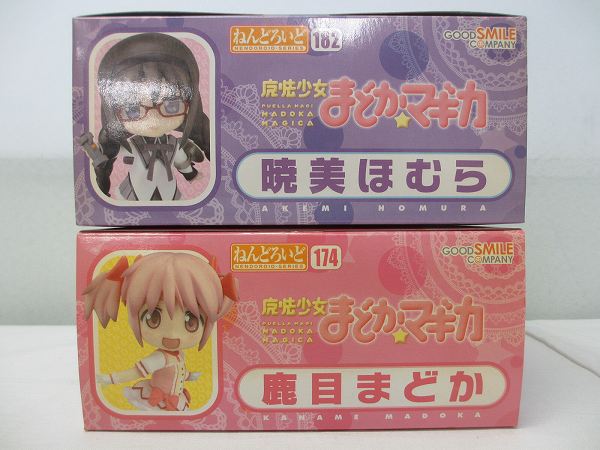 未開封ねんどろいど174鹿目まどか，182暁美ほむら/まどマギ[梱0.1