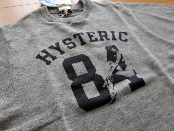 新品　ヒステリックグラマー　半袖　ニット　Ｌ