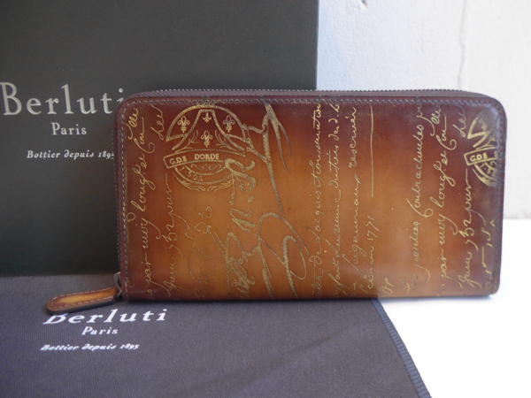新品　ベルルッティ 長財布 　希少　ゴールデンパティーヌ　新型