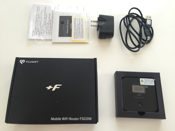 F 富士ソフト ルーター | モバイルルーター SIMフリー FS040W モバイル 