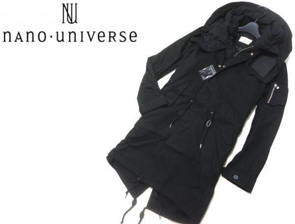 新品▼ ナノユニバース▼ 3WAY ライナー付 モッズコート(M)