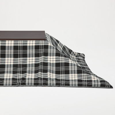 無印★こたつ布団＆綿フランネルこたつ布団カバーセット 正方形