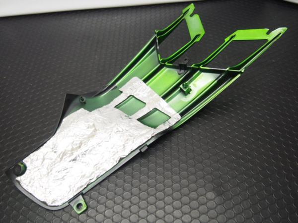 ZX-14Rサイドカウル右・割れなし仕上げに/ダクト/フィン ご覧いただき