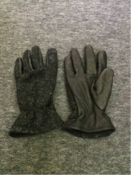 comme コムデギャルソンオム 手袋 グローブ 黒 des garcons