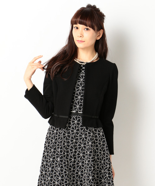 TOCCAトッカ定番☆ノーカラージャケット38 ファッション ブランド別