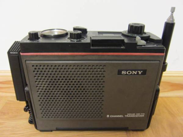 SONY ICB-770 トランシーバー通電確認済み | 2XLPRO.COM