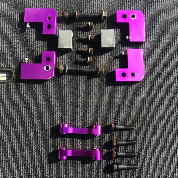 ロールセンターアダプター SSキッド 18マジェ 前後 17マジェスタ SSキット 25mm ロールセンター 前後セット 200系