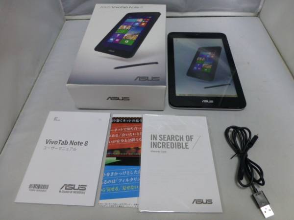 ASUS タブレット M80TA-WHITE 64GB office、AC欠品ジャンク品扱