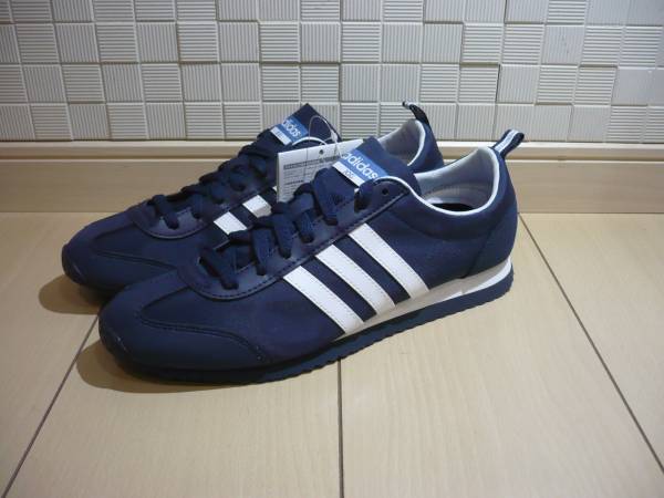 新品！アディダス adidas スニーカー/VS JOG ネイビー/27.5㎝