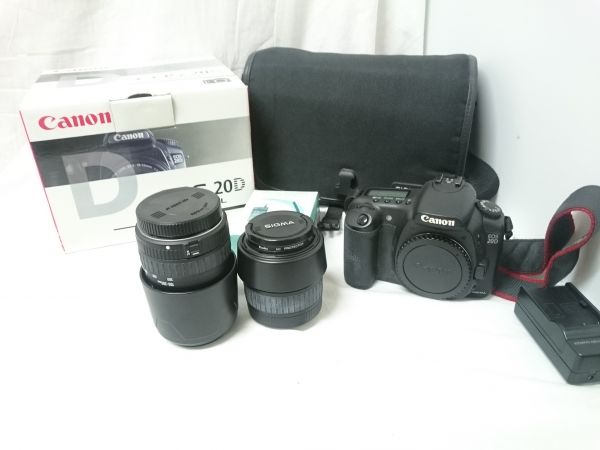 EOS Canon 20D IS レンズキット | EF-S17-85 公式通販 メルカリ
