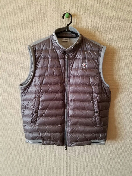MONCLER モンクレール GERARD GILET ダウンベスト 3 グレー 新品同様 モンクレール ダウンベスト 3XL グレー MONCLER モンクレール