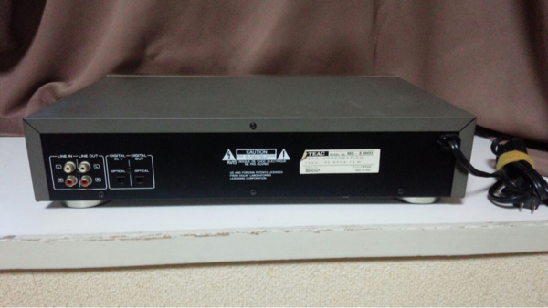TEAC MDデッキ中古 「MD5-MKⅡ」 TEACMDデッキ中古「MD5-MKⅡ」 【公式