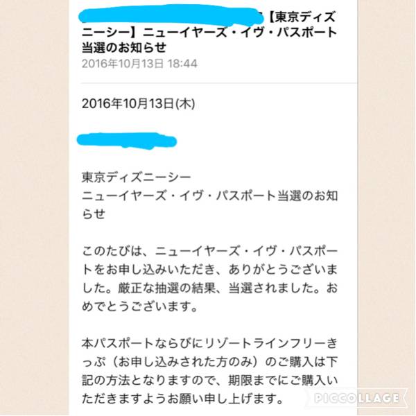 東京ディズニーシー ニューイヤーズパスポート