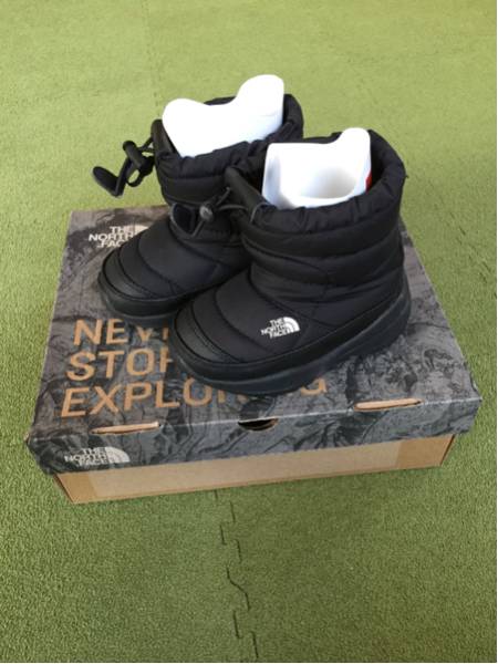 ノースフェイス ヌプシ ブーティ ブラック 14センチ