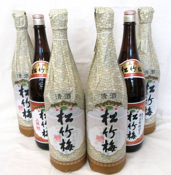 日本酒 上撰松竹梅 一升瓶6本セット 日本酒 上撰松竹梅 一升瓶6本