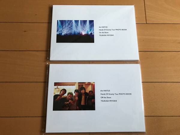 送無 美品 the HIATUS 写真集 2冊セット Hands Of Gravity Tour
