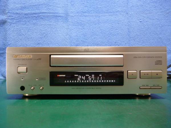 SANSUI CD-α99 リモコン付　メンテナンス済み動作良好