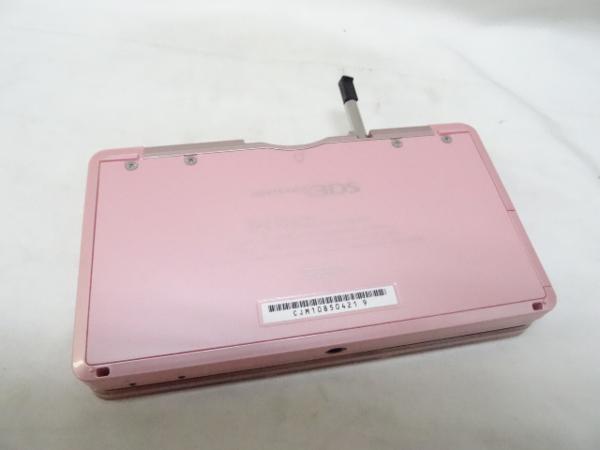 中古】任天堂 NINTENDO 3DS ミスティピンク A完動品3DS本体SDカード