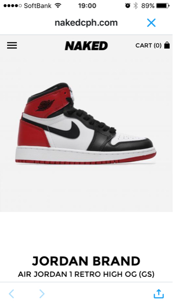 AIR JORDAN 1 RETRO HIGH OG BLACK TOE つま黒 24.5