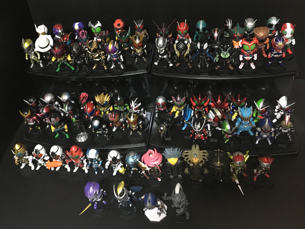 仮面ライダー ワールドコレクタブル 大量セット 81点 一番くじ