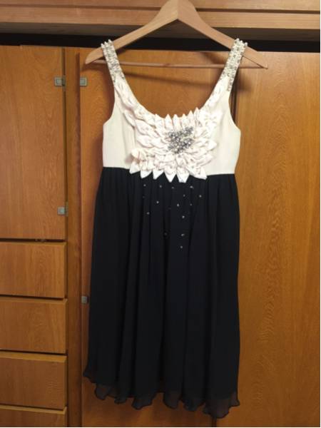 美品☆グレースクラス☆ビジューフラワーワンピ☆コンチネンタル