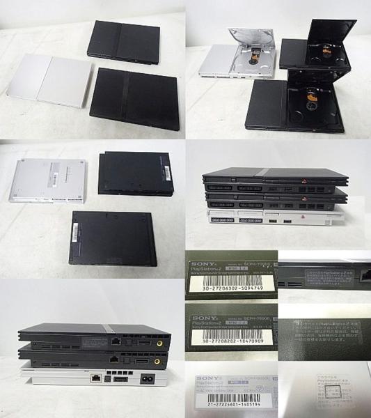 S5051M ジャンク PS2 本体 厚型5台 薄型3台 計8台