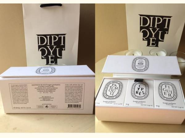 diptyque＊ディプティック ミニキャンドル 3種セット diptyque