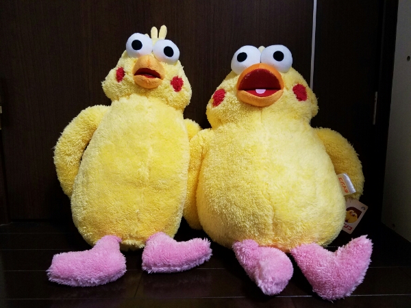 [873] 新品 ポインコ 特大ぬいぐるみ 全2種