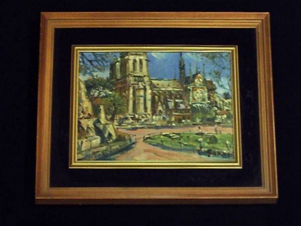 ★蔵出し！美術年鑑掲載★酒井良太郎 【ノートルダム】 真作保証