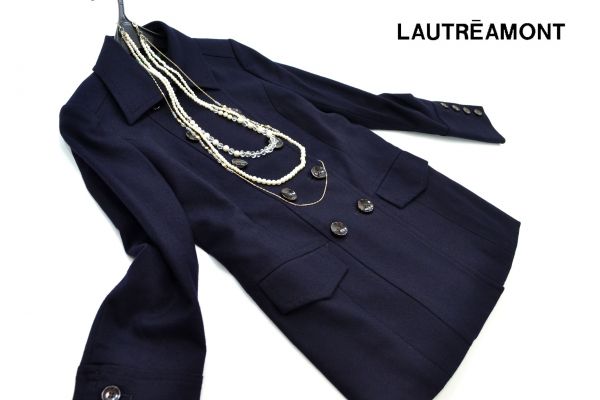 ◆美品◆ロートレアモン ラエフ◆アンゴラ混上質ウールコート 2S