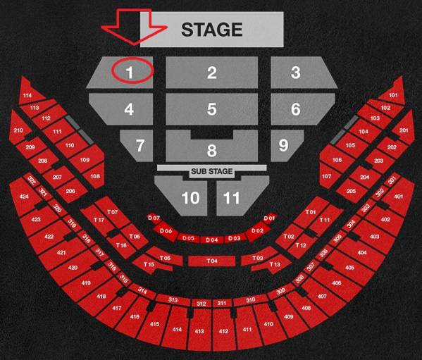 1/7★BIGBANGコンサート[0.TO.10 FINAL IN SEOUL]1区735~935 1枚