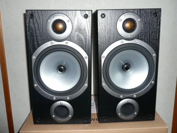 中古】 Monitor Audio Bronze BR2 スピーカー ペア 家電、AV、カメラ